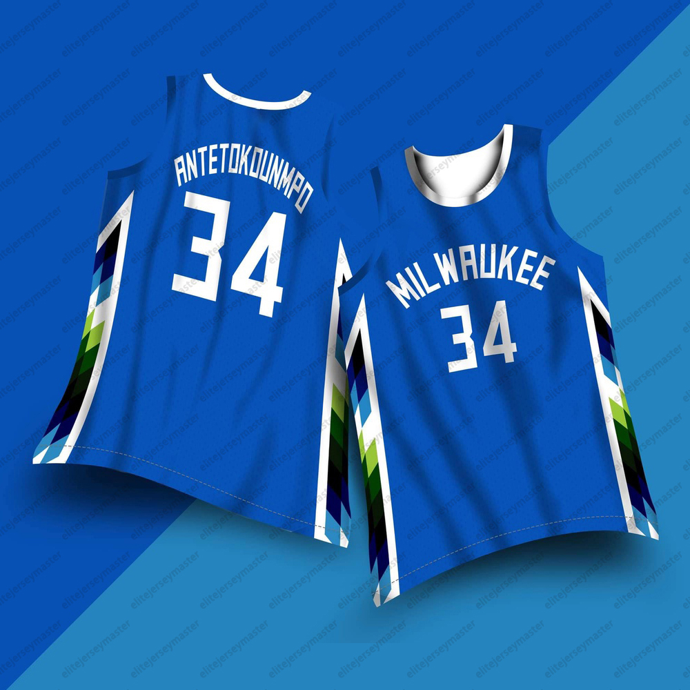 Kuzma Antetokounmpo Turner Custom Basketball Jersey Lillard Lopez Green Personalized Customized Jerseys Custom Any Number Name