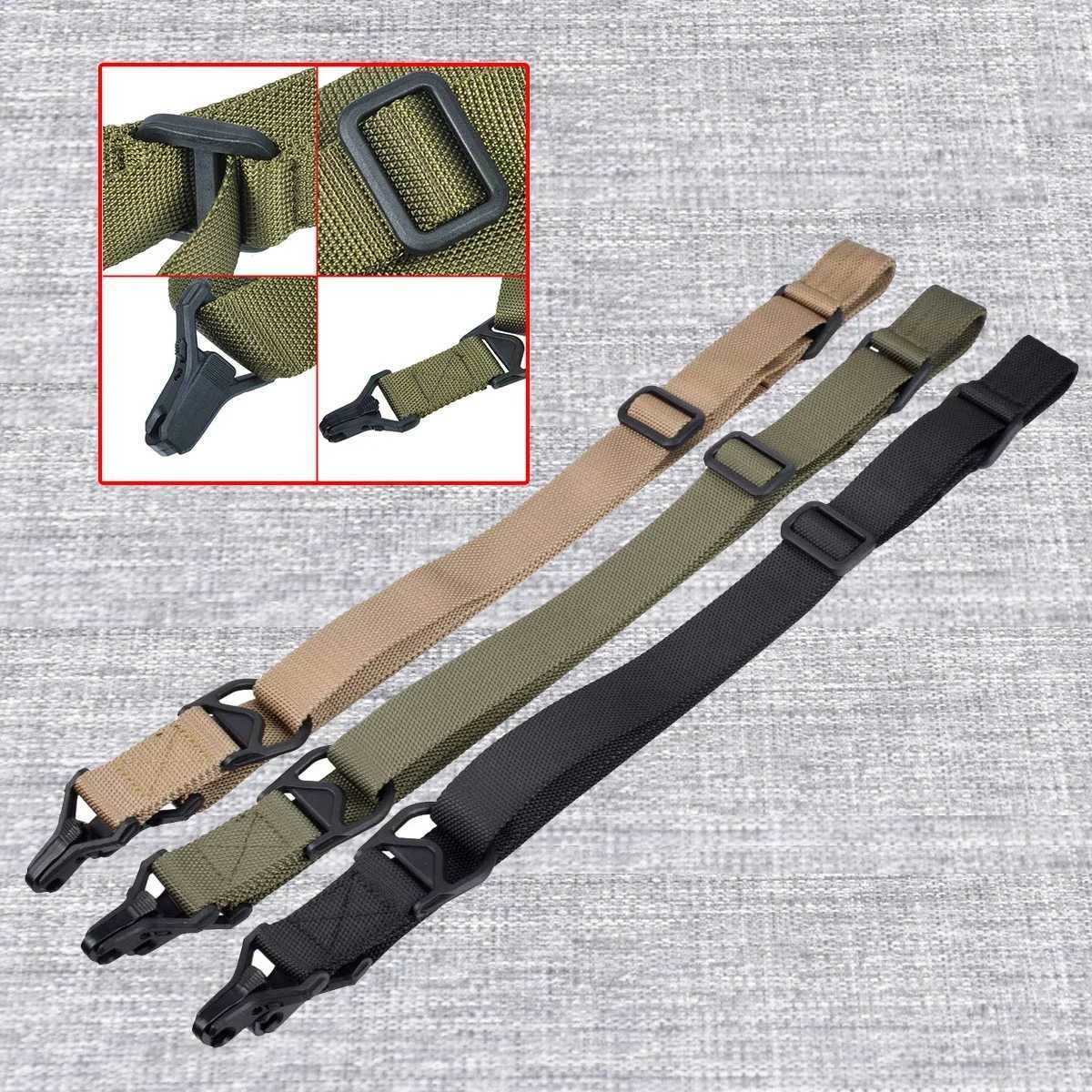 MS3 Gun Sling Multi-Mission Sling Strap Outdoor AR AK Rif Universal Gun QD sling Tactical Adjustable Airsoft Gun Belt Rope W250227