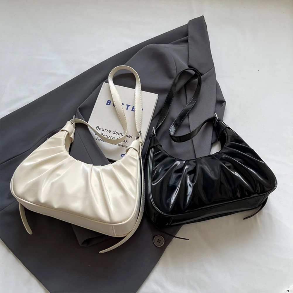 Ship from US Crossbody Bag for Women Adjustable Strap Hobo PU Leather Tote Handbag Clutch Purse Work Travel 250227FBB