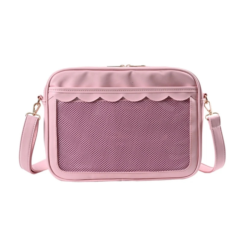 New Free Shipping Designer Bag Japanese Haruku Ita Bag For Women Transparent Pocket Itabag High School Girls