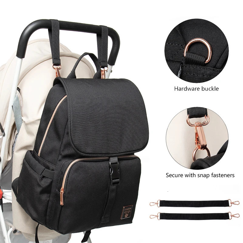 Diaper Bag backpack multifunctional travel backpack maternity stroller baby changing bag large capacity waterproof with hooks 250227