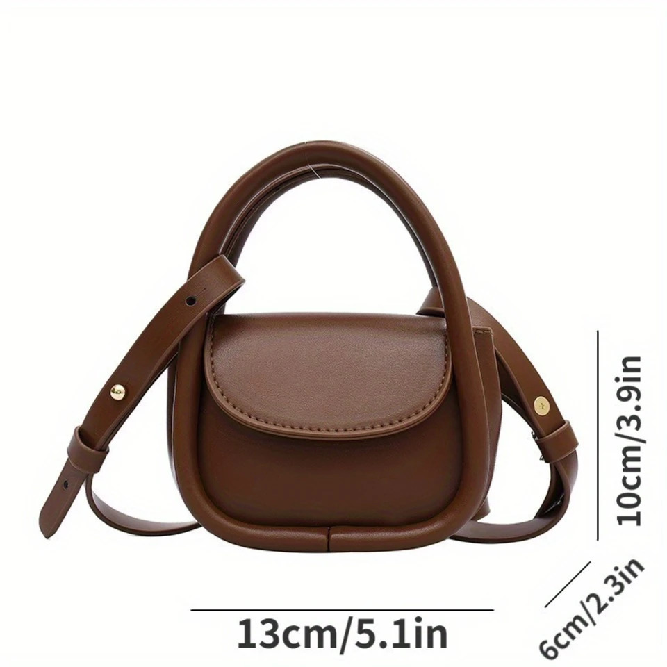 Ship from US Mini Retro Crossbody Bag Shoulder Casual Cute Handbag Coin Purse 250227FBB