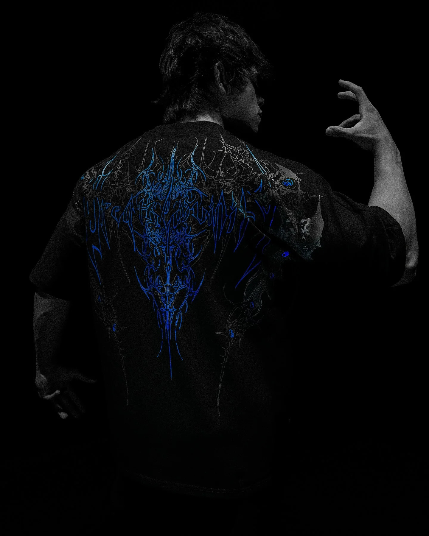 Breathedivinity Forgotten Soul Oversized T-shirt Y2k Gothic Fashion Gym Sports Short Sleeve Men Grunge Quick Dry Graphic Tops 250226