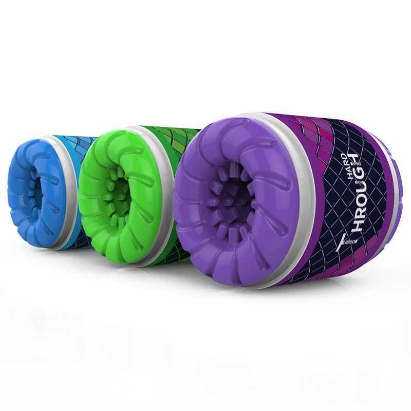 Portable male masturbation cup sex toy with 4 options penis exercise coach and male head stimulator adult novel toyXJ250227