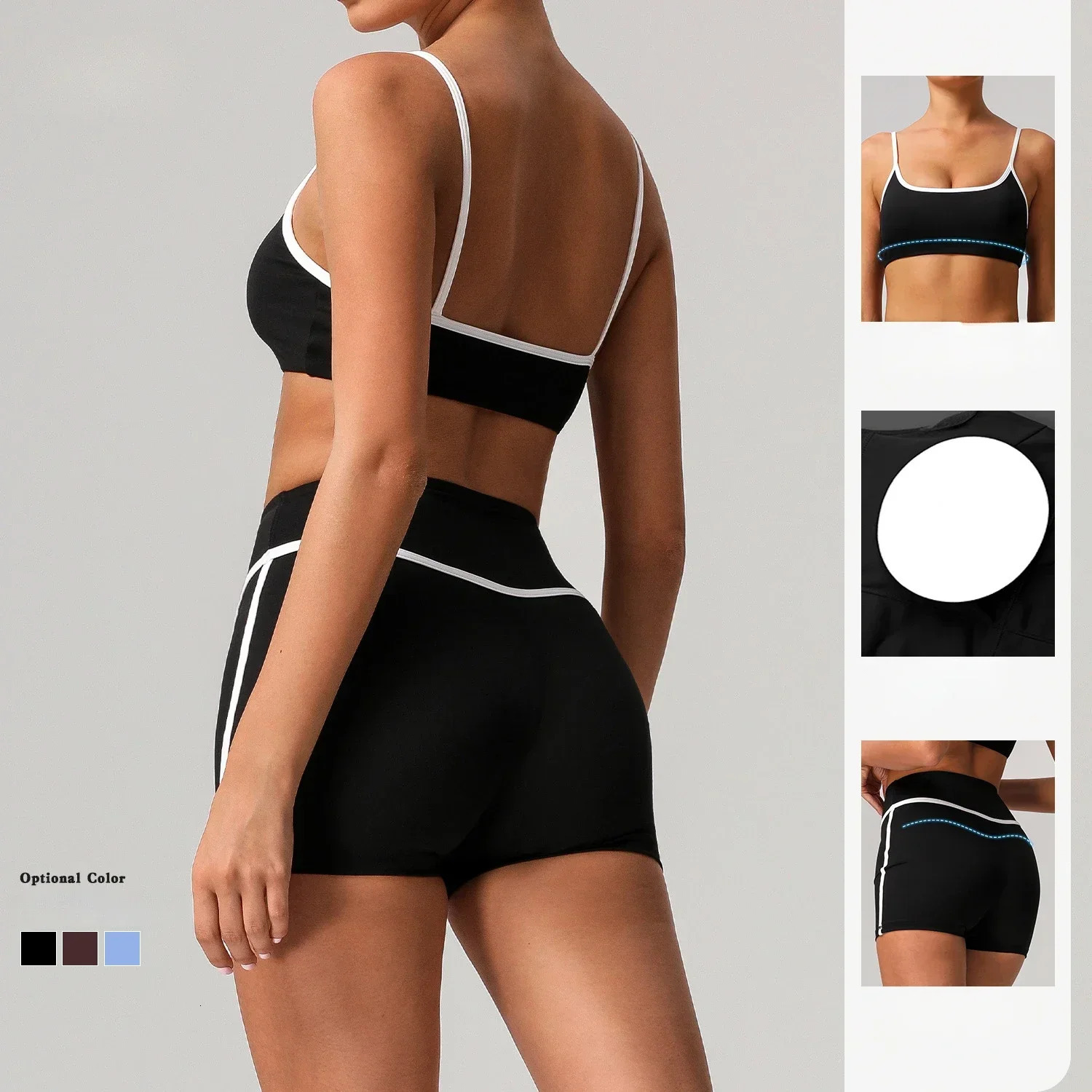 Seamless Yoga Sets Sports Fitness High Waist Hip Raise Tight Quick-drying Yoga Suit Running Workout Clothes Gym Set for Women 250227