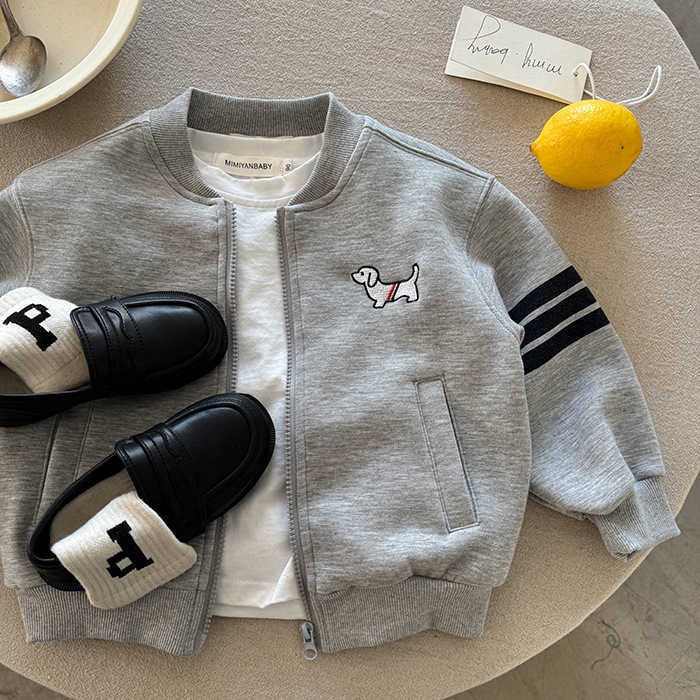 Jackets 2025 Boys Jacket Casual Childrens Coat Spring New Collection Small and Medium sized Childrens Outerwear Baby Baseball JacketY250227BJ21