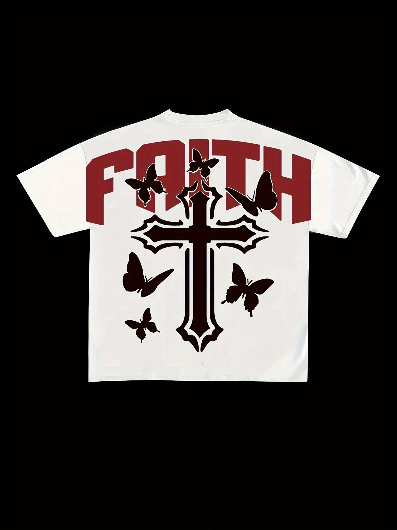 Faith Letter Funny Print Women T-Shirts Street Breathable Comfortable Short Sleeve Fashion Personality Tops Loose Sports T Shirt 250227