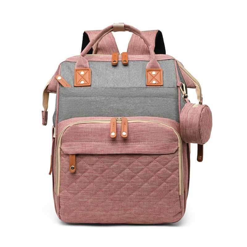 Diaper Bags Womens Backpack Large Capacity High Quality Waterproof Oxford Cloth Multi-pocket Mummy Bag Baby Diaper Storage Bags Fashion New Y250227G19