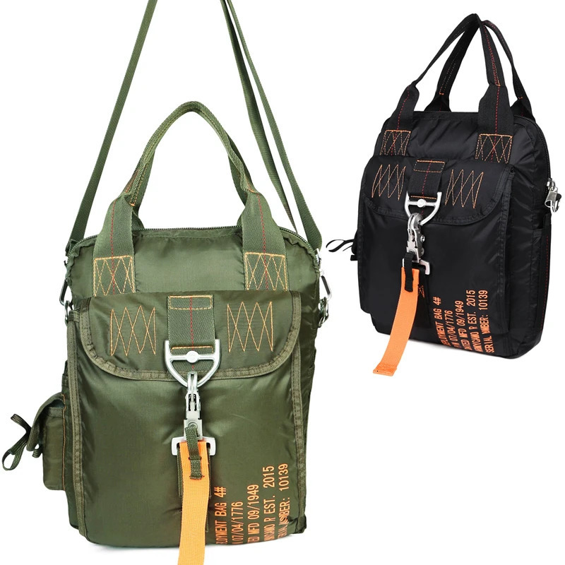 Ship from US Men Women Shoulder Bags Casual Tote Travel Mens Crossbody Bag Student Messenger Fashion Handbag 250227FBB
