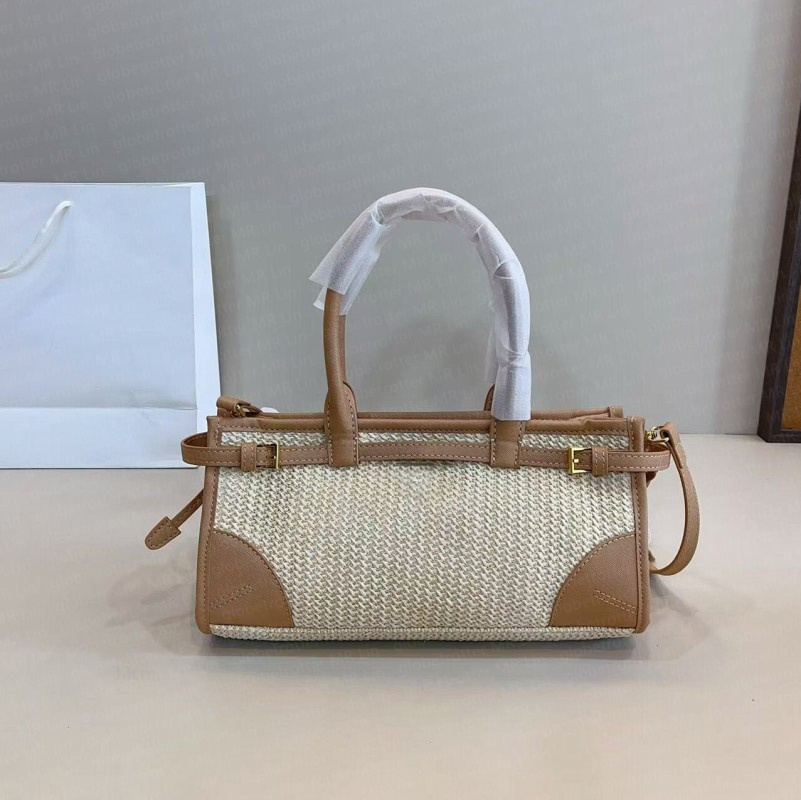 Designer Luxury Handbag Beach Woven Bag Shoulder Bag Luxury Handbag Soft Luxury Fashion Men and Women New Large Capacity Tote Bag