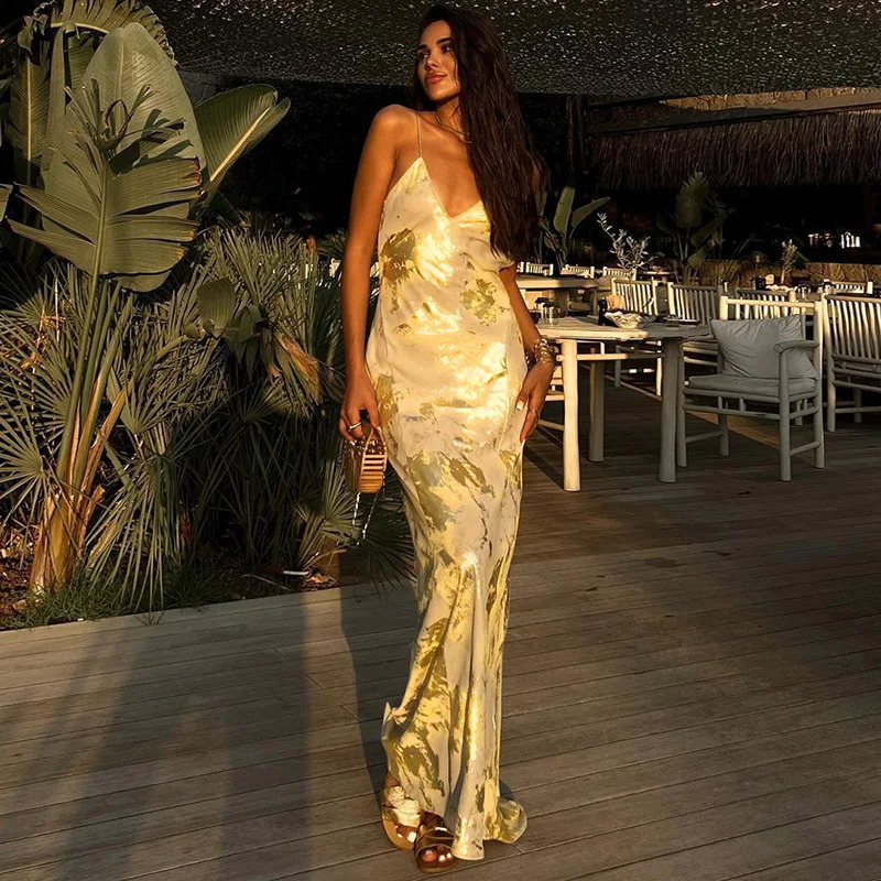 Dulzura Women Elegant 2025 Summer Party Club Evening Birthday Streetwear Bodycon Long Dress Wholesale Items For Business 250226