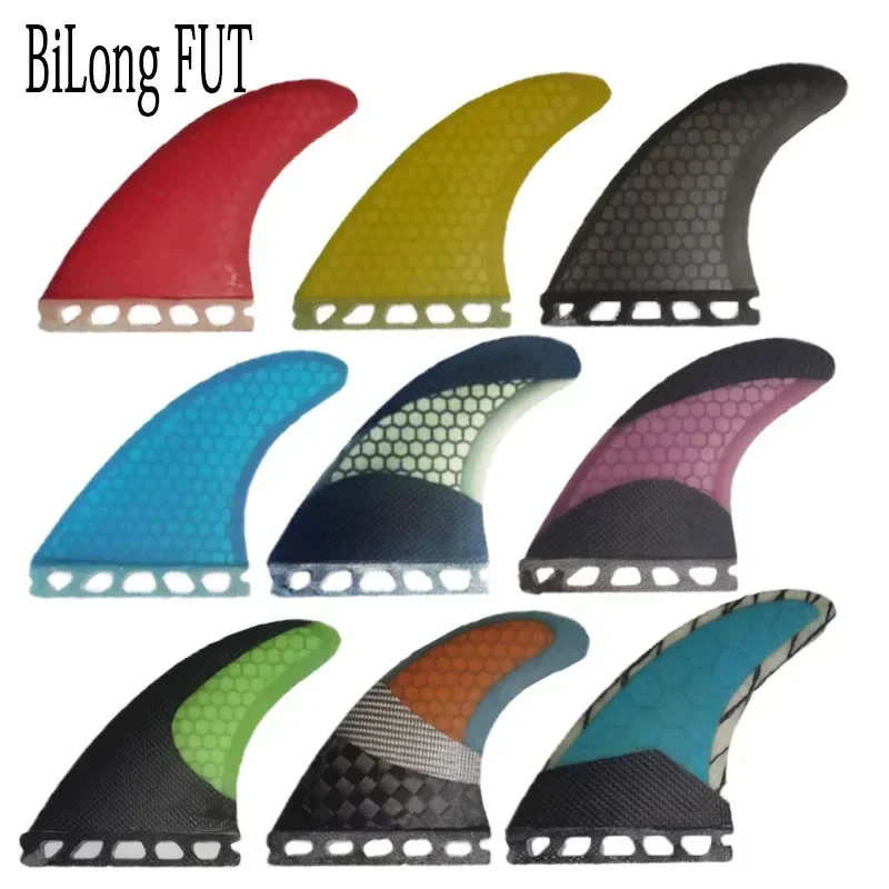 Multiple Sizes Fut-3-Fin Clearance Sales S M Large Surfboard Fins Tri Fin Quilhas Surfing Surf Board Accessories Carbonfiber Fin 250222