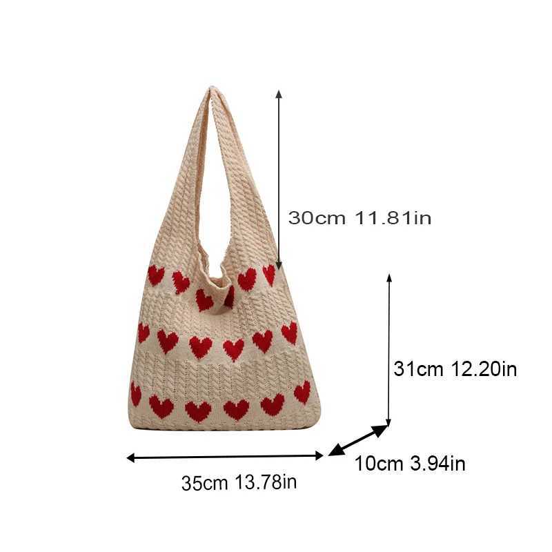 Summer Casual Woven Designer Knitted Handbags Female Shopper Totes Large Capacity Womens Shoulder BagXJ250227