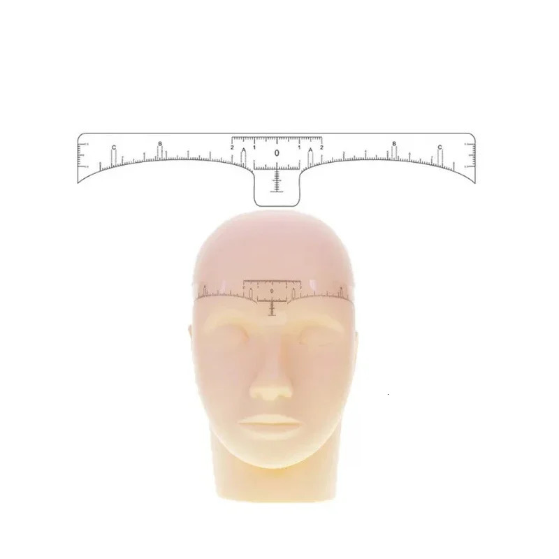 10/50/100pcs Eyebrow Ruler Sticker Tattoo Shape Tool Adhesive Microblading Guide Makeup Measurement Stencil Template Makeup Tool 250224