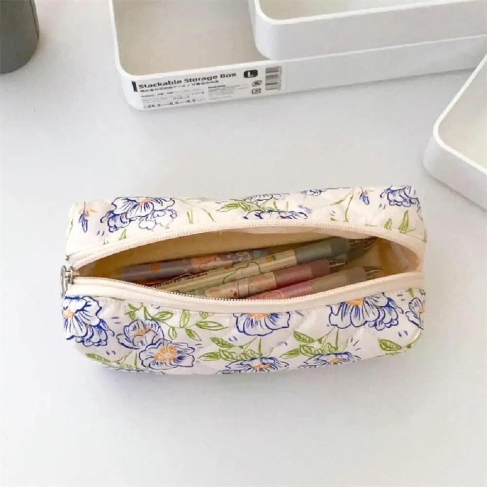 Ship from US 3Pcs Floral Makeup Cosmetic Bags for women Cute Travel Toiletry Organizer Handbag Storage Purses 250227FBB