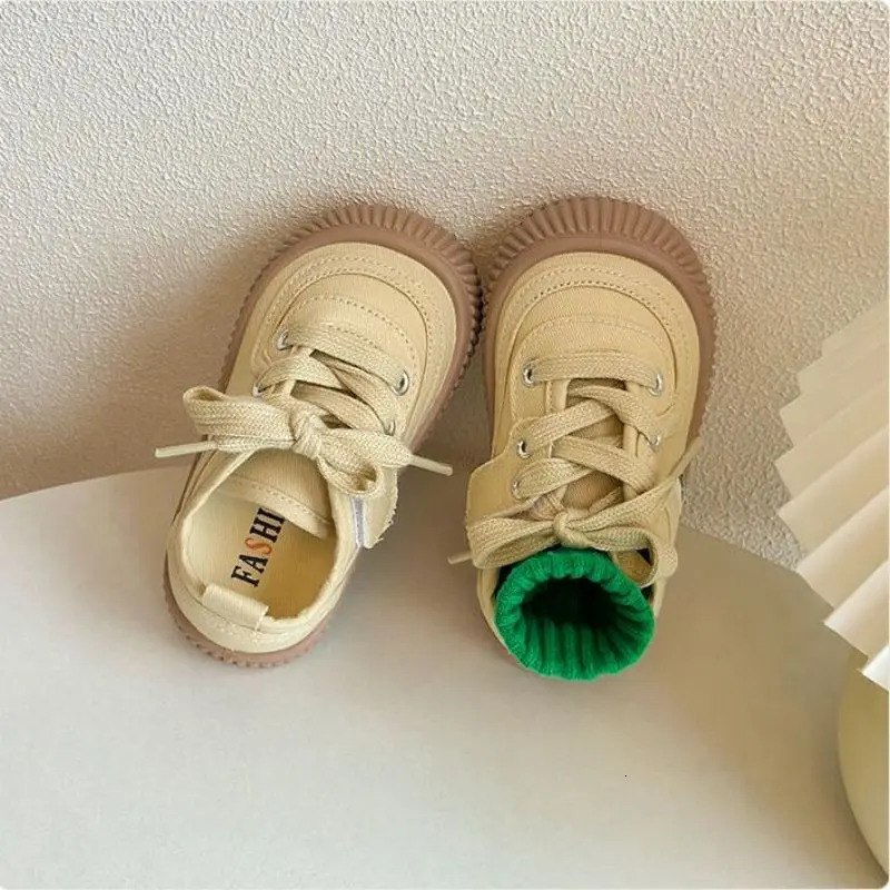 Autumn Childre Sport Breathable Boys Sneakers Brand Kids For Girls Jeans Denim Casual Child Flat Canvas Shoes DN10085200 y250225