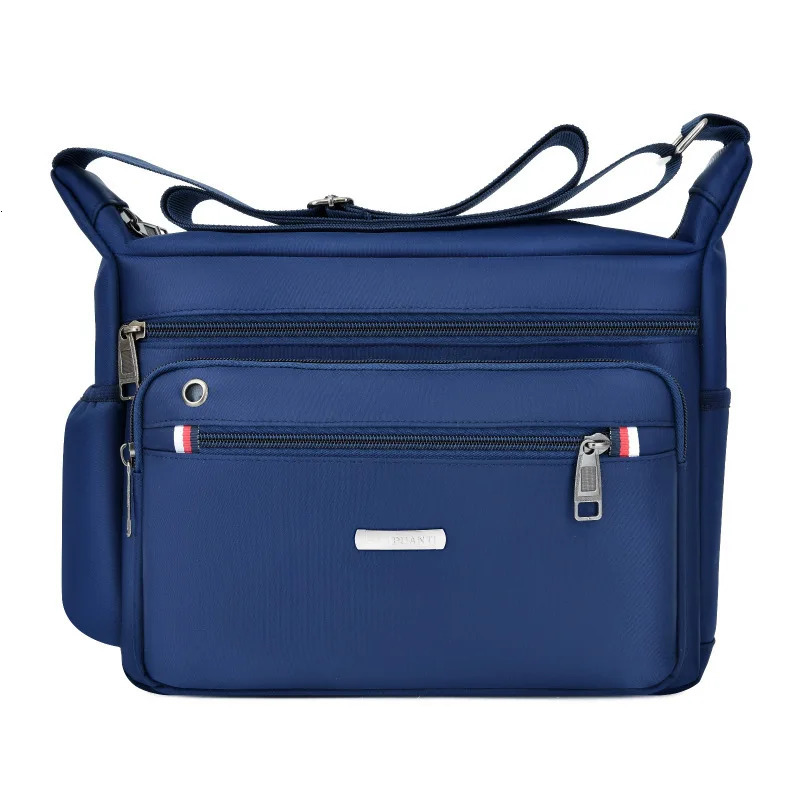 Ship from US 1pc Mens Large Capacity Oxford Cloth Casual Crossbody Bag Travel Versatile Lightweight Shoulder Sling 250227FBB