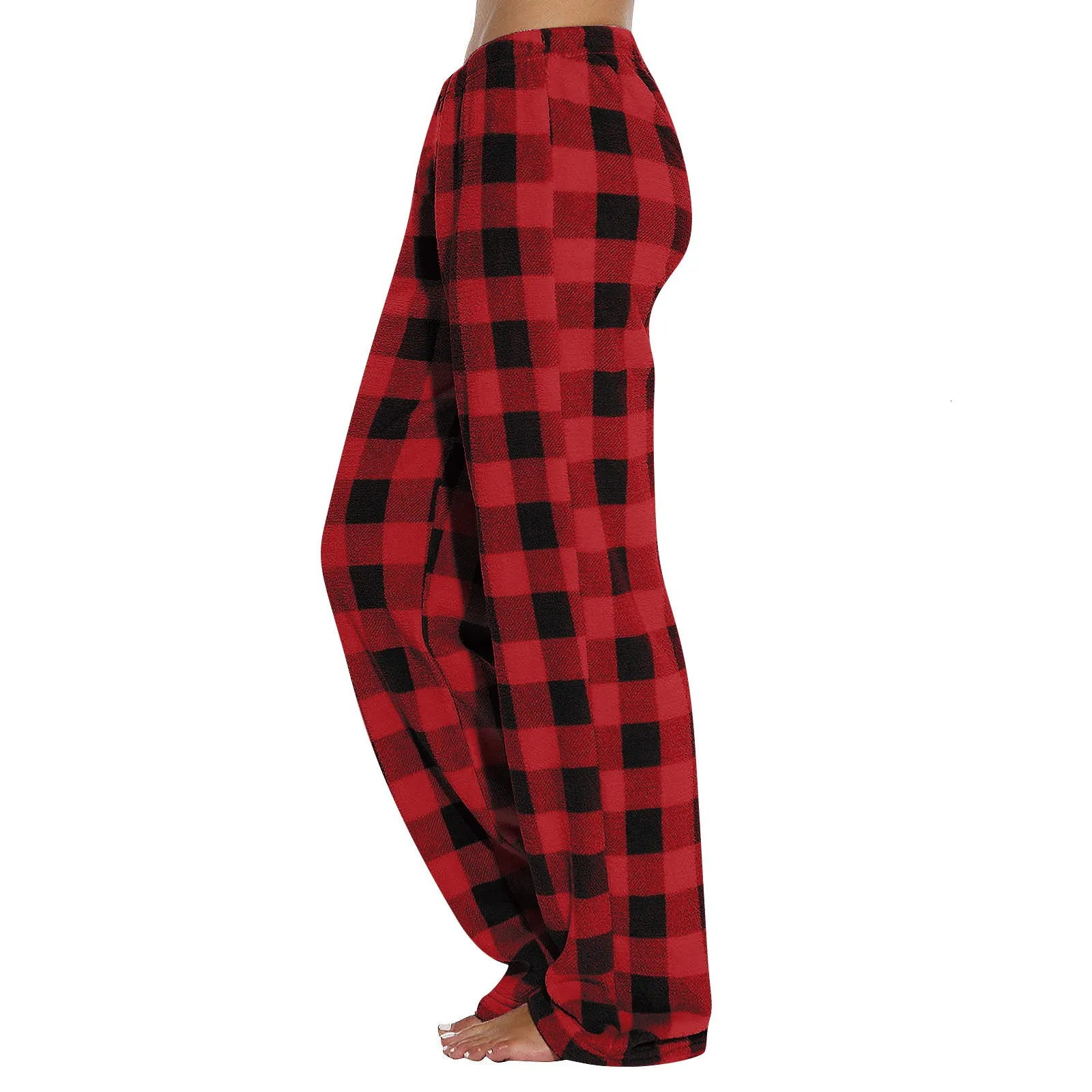 Sweatpants Cargo Pants Men Casual Plaid Loose Sport Plaid Pajama Trousers MenS Clothing Sports Pants Clothing Joggers 2025 250227