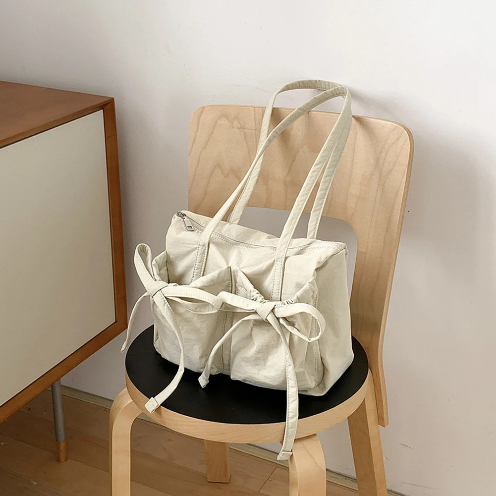 Ship from US Women Casual Tote Handbag Zipper Closure Fashion Shoulder Purse Solid Color Simple Shopping Bag Girls Outdoor Daily 250227FBB