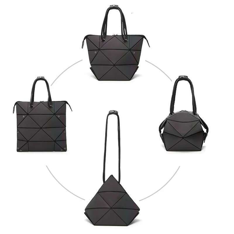 Women's Bags Luminous Geometric Fold Over bag Brand Women Handbag Designer Dia Lattice Shoudler Bags for women