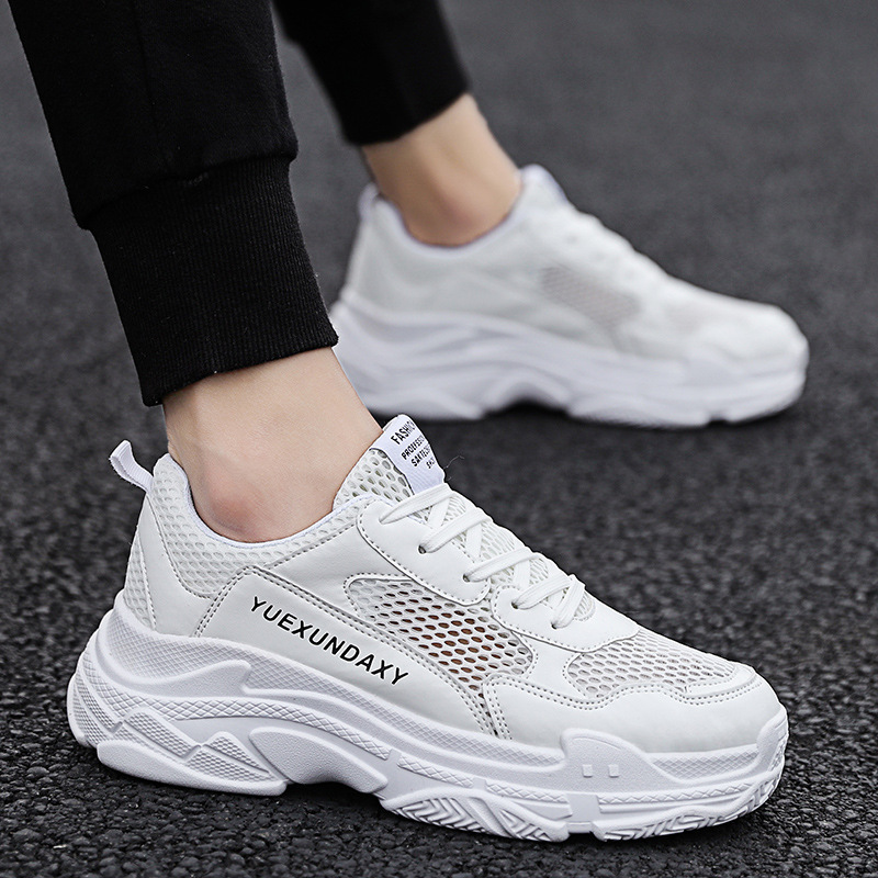 free shipping designer casual shoes men mens white beige breathable platform outdoor sports running shoe tripe s trainers sneakers trainers classic