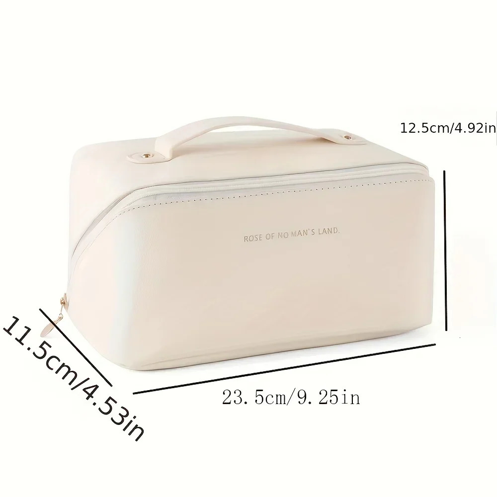 Ship from US Makeup Organizer Female Toiletry Kit Bag Make Up Case Storage Pouch y Lady Box Cosmetic For Travel Zip 250227FBB