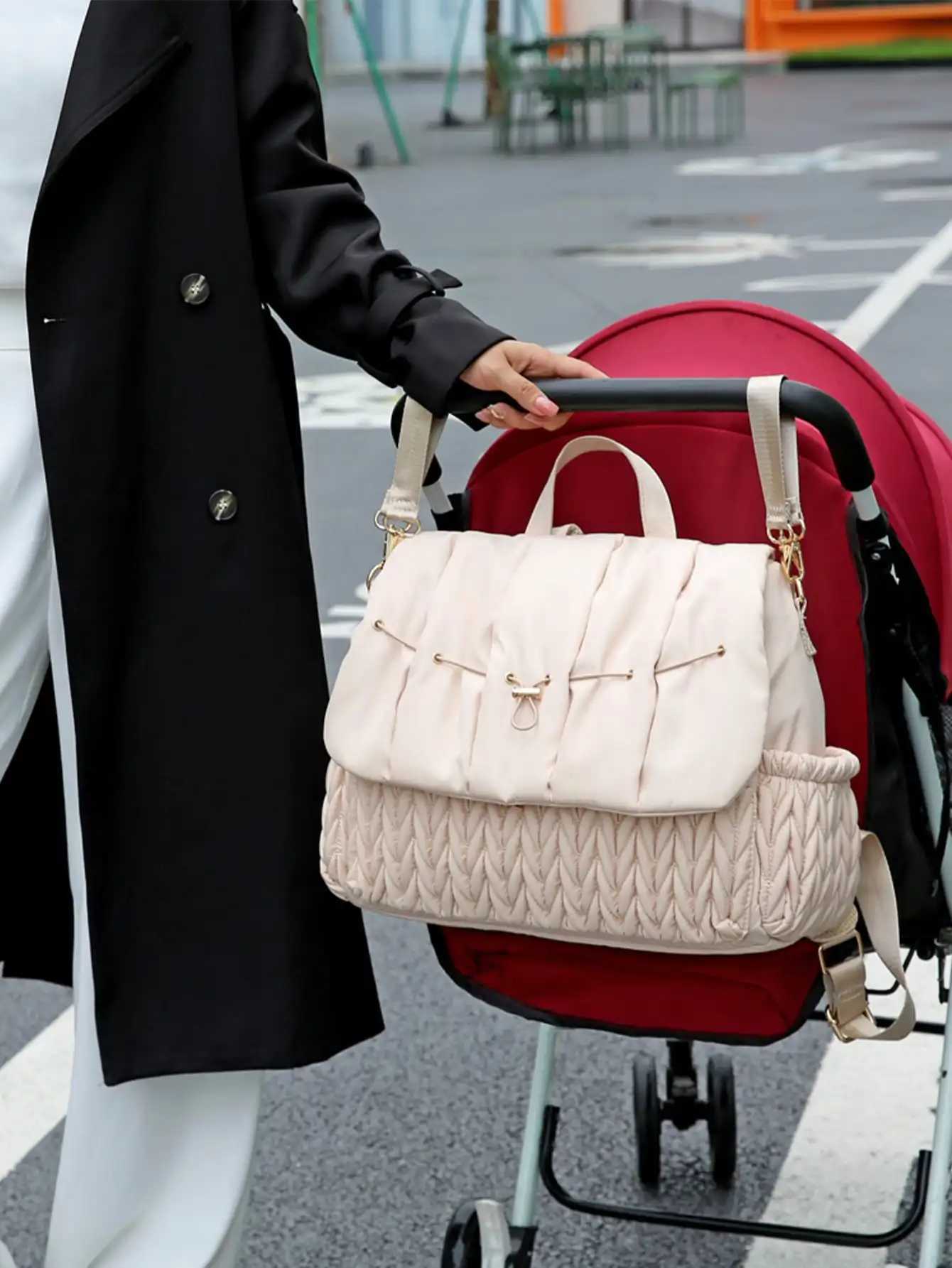 Diaper Bags Large capacity multifunctional lightweight dialing backpack suitable for mothers and babies very suitable for going out Y250227SGTP