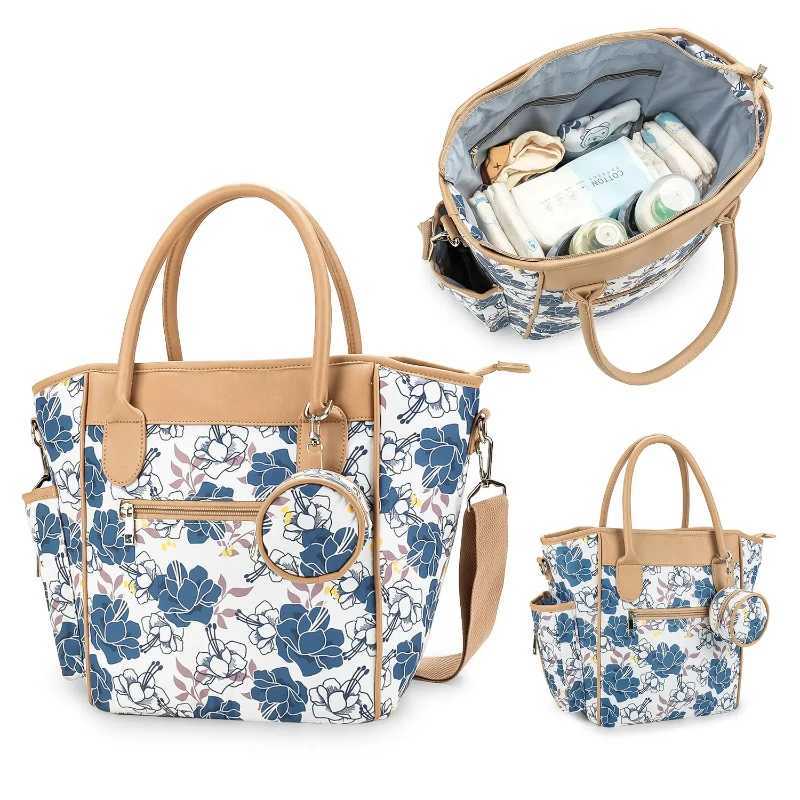 Diaper Bags Mummy Bag Diaper Bag Crossbody Kids Fashion Printing Multi-function Travel Heat Preservation Lightweight Waterproof Y250227ZQAN