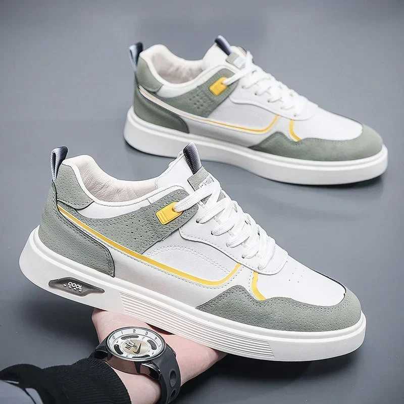 Ens Shoes Four Seasons Casual Sports Shoes Fashion Korean Version Soft Sole Anti Slip Outdoor Running Shoes Mens Sneakers Z250227