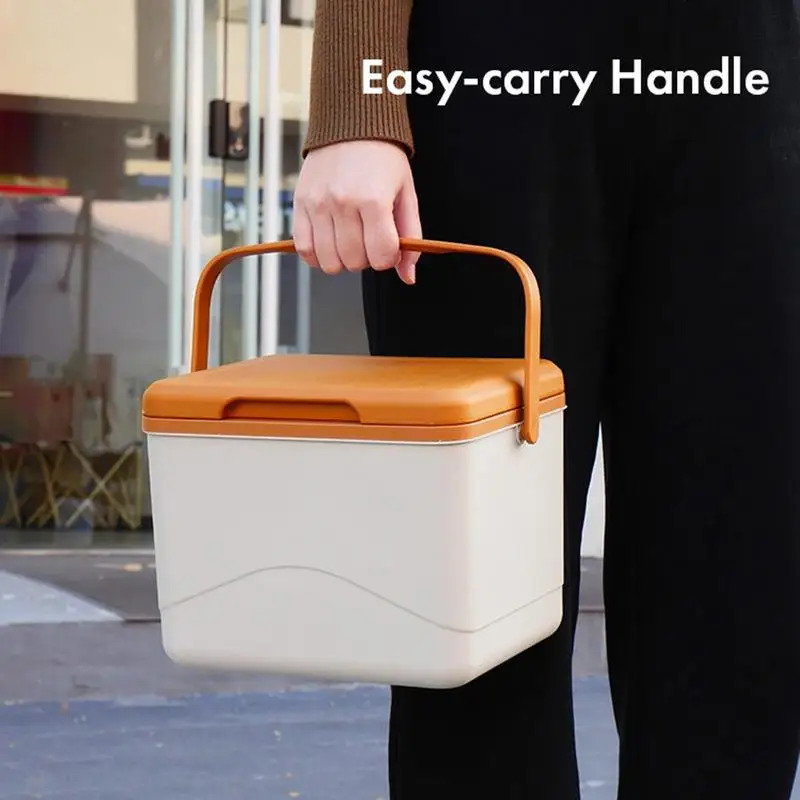 Ship from US Insulated Cooler Box Waterproof Delivery Ice Pack Thermal Containers LeakProof Lunch 5L Bag Picnic 250227FBB