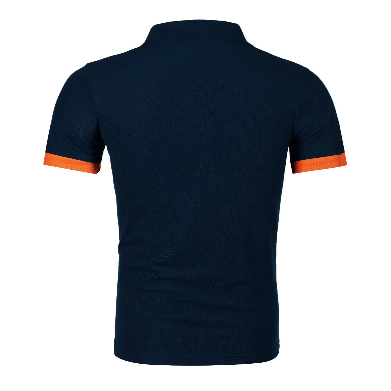 Mens casual fashion mens short sleeved and lapel colors with fashionable Tshirt 250226