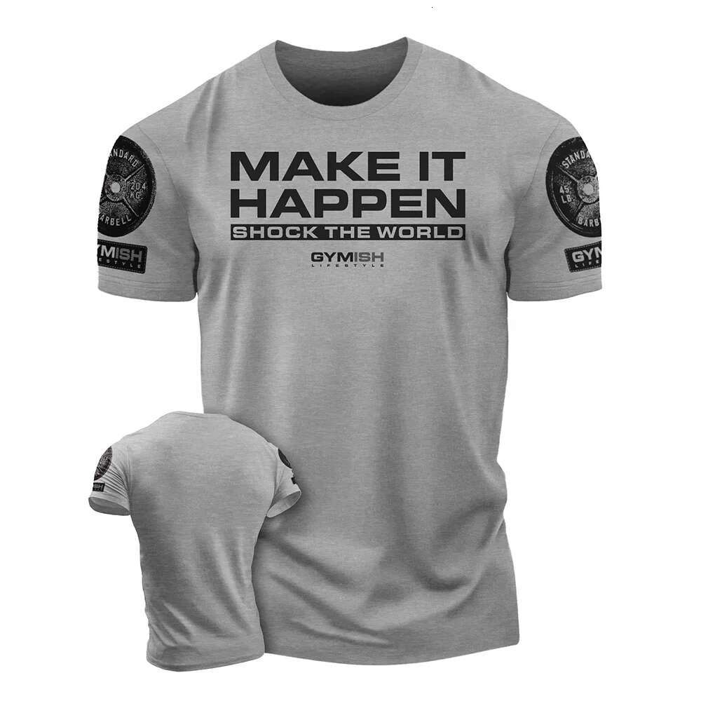2025 Summer New 3D Printed Printed Designer Training T-shirt Gym Sports Short Sleeve T-shirt Elastic Comfortable Breathable Short Sleeve Top