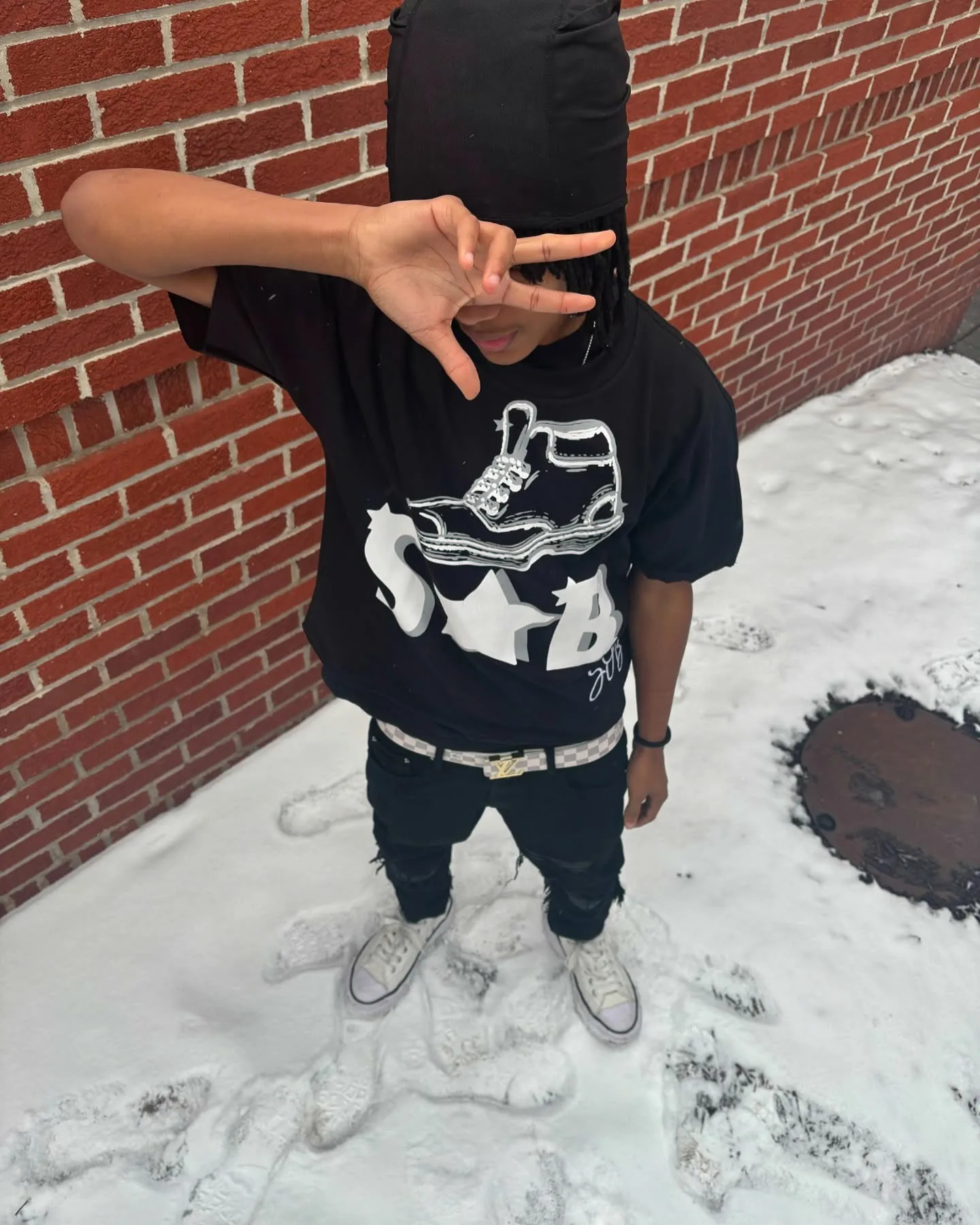 Streetwear Y2K Oversized T Shirt Harajuku Hip Hop Letter Shoes Graphic Print Men Women Gothic Cotton Tops Clothing 250226