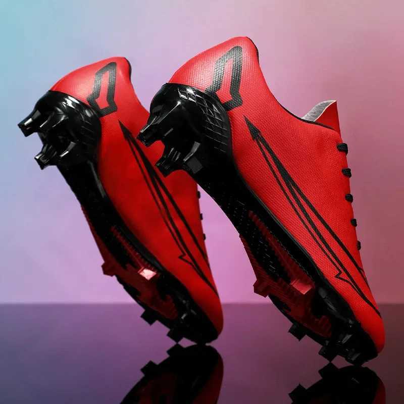 New Men Soccer Shoes Long Spikes Outdoor Football Boots Adt hot Kids Sport Footwear Sneakers Non Slip Training Unisex Z250224