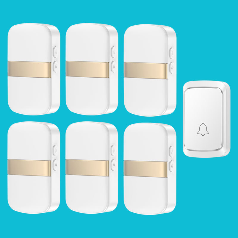 LED Flash Smart Doorbell Wireless Doorbell Home Battery Type DoorBell call Reminder Home Safety Alarm
