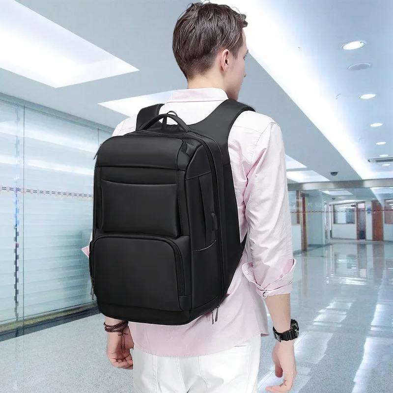 Ship from US Men Large Capacity MultiFunction Backpack Bag Usb Charging Waterproof Travel Bags Laptop Lightweight backpacks 250227FBB