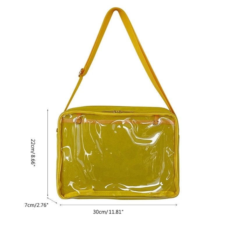 Ita Bag Clear Bag Uniform Bag Crossbody Transparent Japanese Bag Shoulder Bags for Girl Student 250221