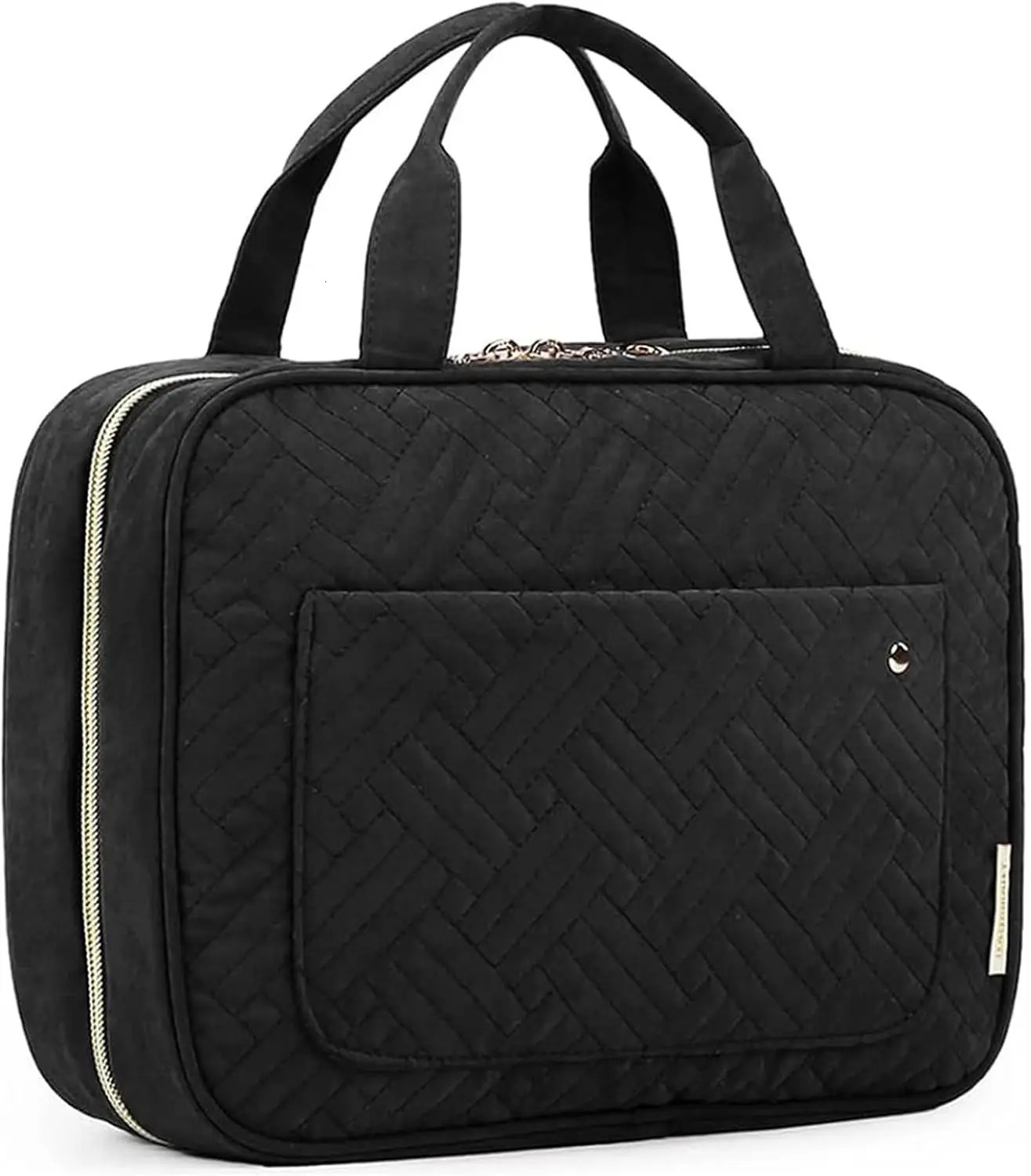 Ship from US Toiletry Bag Travel with Hanging Hook Waterresistant Makeup Cosmetic Organizer for Accessories Shampoo 250227FBB