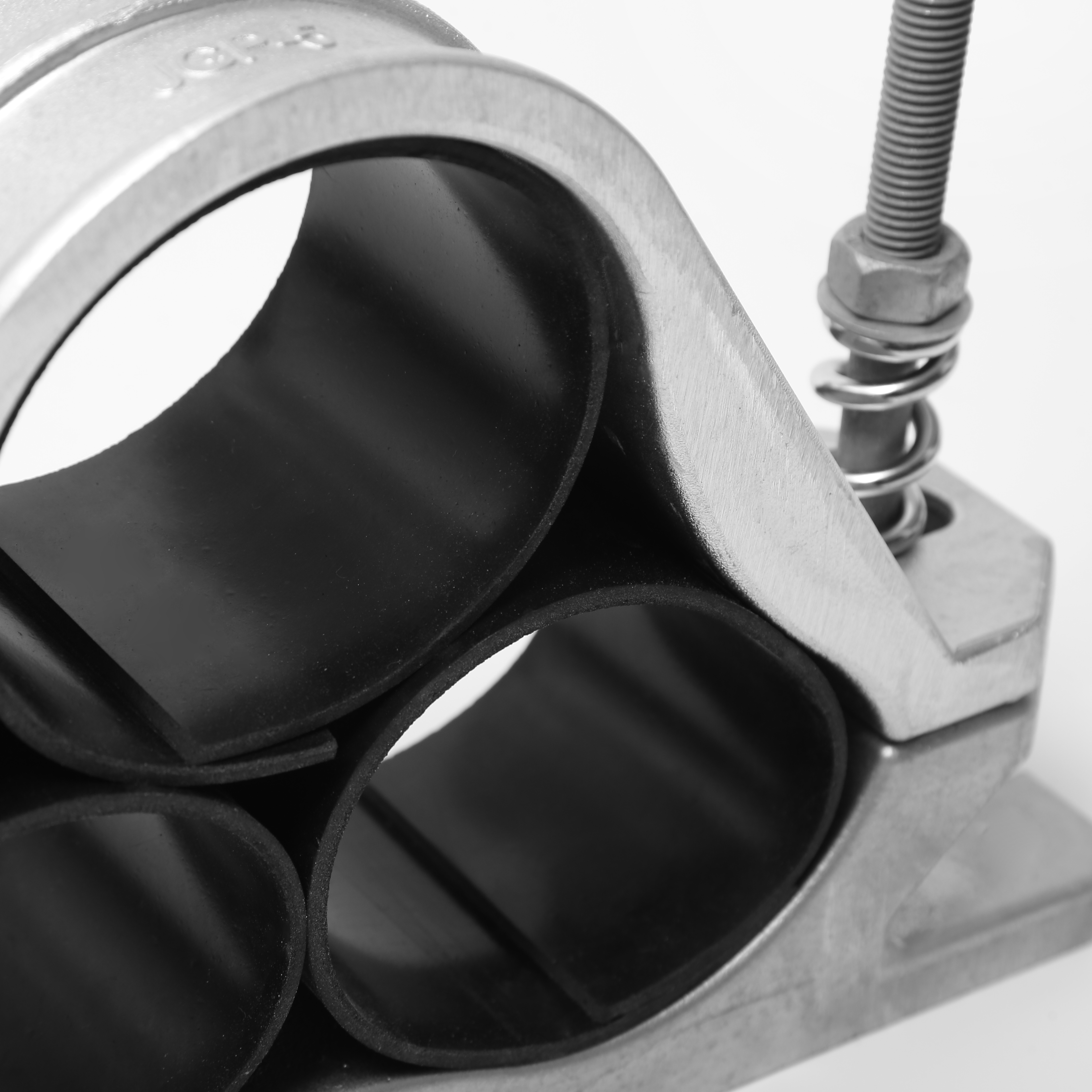 Durable JGPD Single Core Wire Securing Clamps - Aluminum Alloy High Tension Cable Fixation
