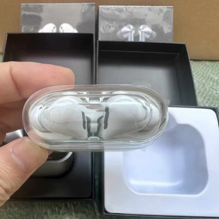 for Samsung Galaxy Pro Protective TPU Transparent Cover Compatible Buds 3 Clear Earphone Anti-Fall Case with Carabiner