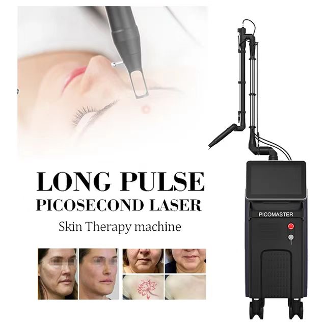 Professional Picosecond Laser Pico Laser Q Switch Nd Yag Laser 1064nm 532nm 755nm Tattoo Removal Anti-Aging Wash Eyebrows