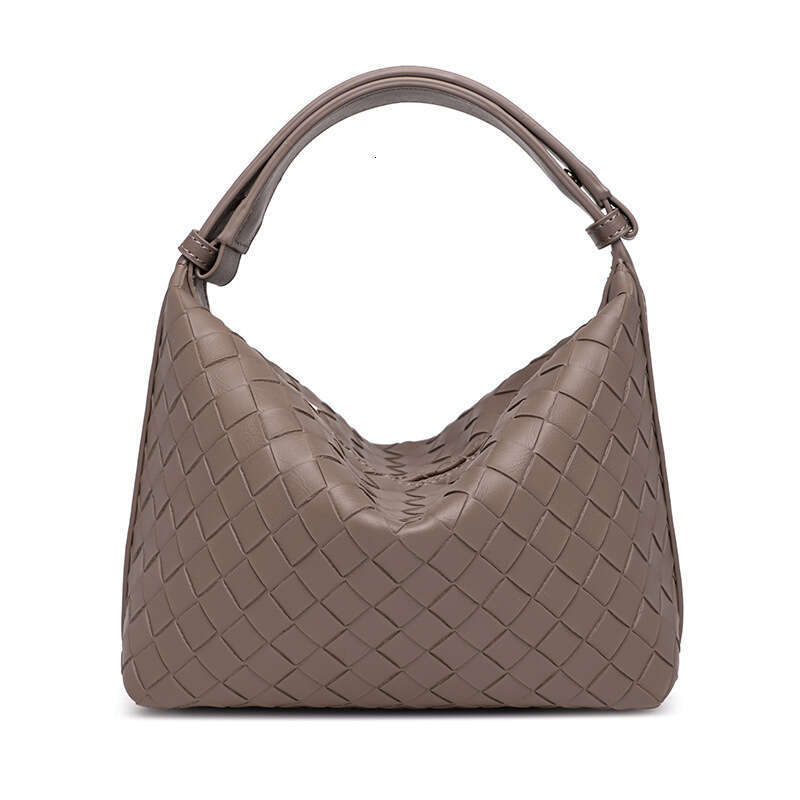 Women's Bags Autumn women's high-end soft woven handbag, niche casual travel practical texture pillow bag