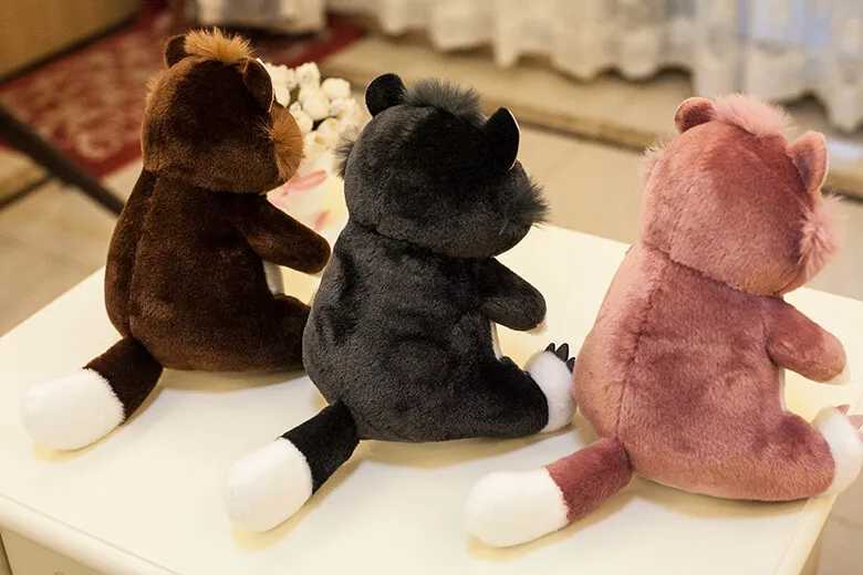 12cm Lucifer Plush Keychain Doll Kaii Lucifer Bag Pendant Plush Stuffed Toy Cat Backpack Key Ring Kids Birthday Gift Z250227