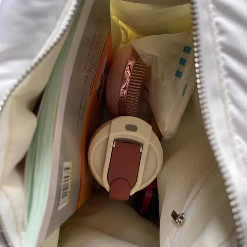 Womens retro checkered bedding shoulder bag solid color winter soft handbag 250221