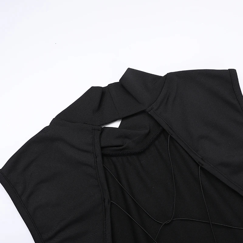 European and American style sexy backless bow tie womens clothing spring spicy girl long skirt 250226