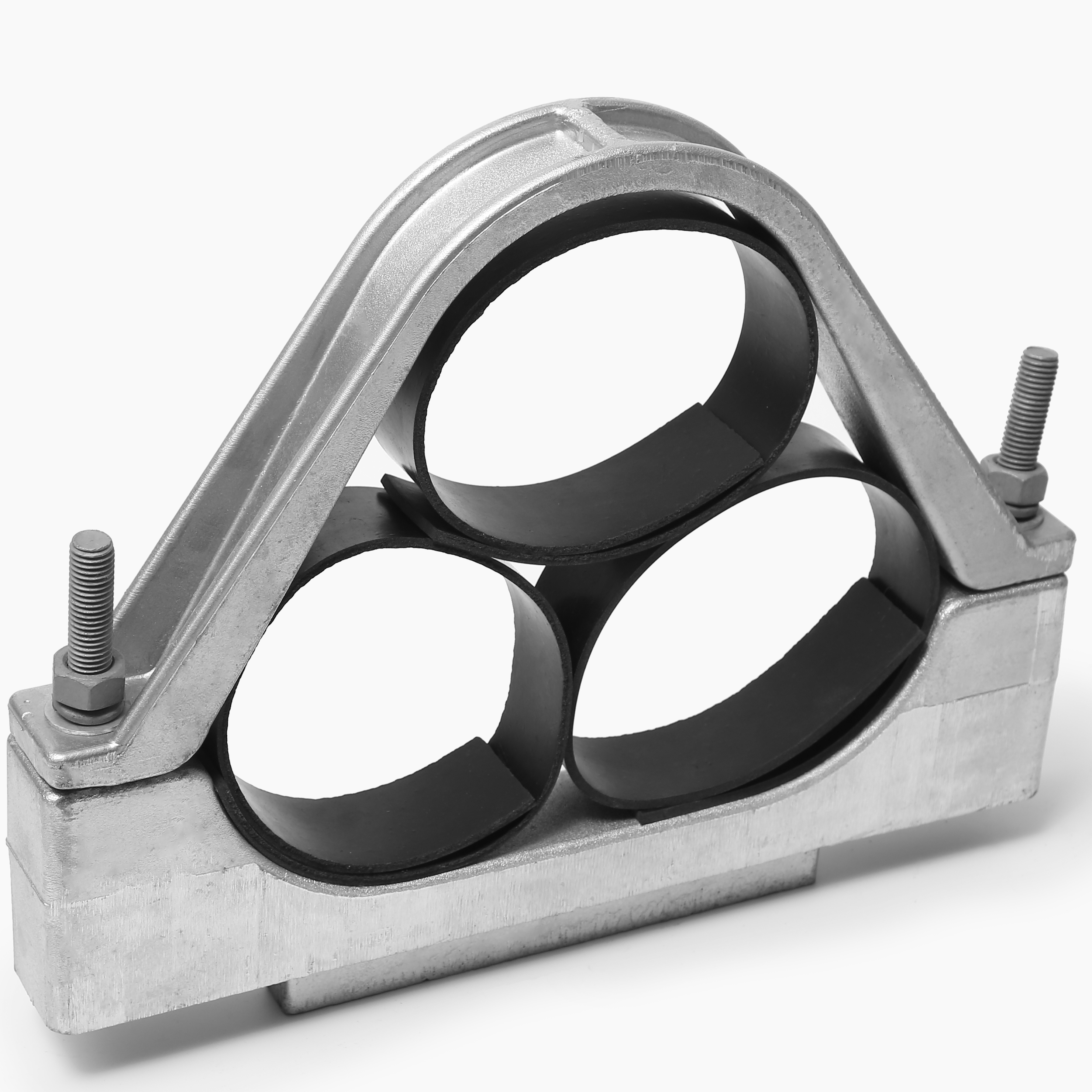 Custom High-Pressure Cable Clamp JGPU Type Aluminum Alloy with Holes for Bridge Rack Mounting