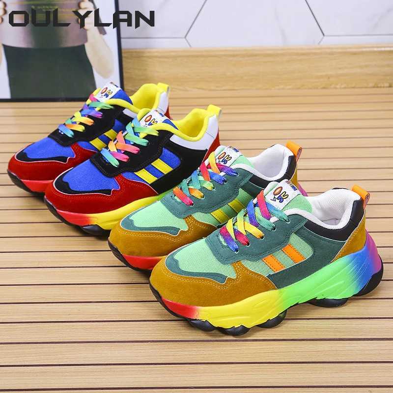 Womens Wedge Platform Plus Size Vulcanized Shoes New Sneakers Casual Sports Shoes 2024 Fashion Women Lace-up Mesh Breathable Z250227