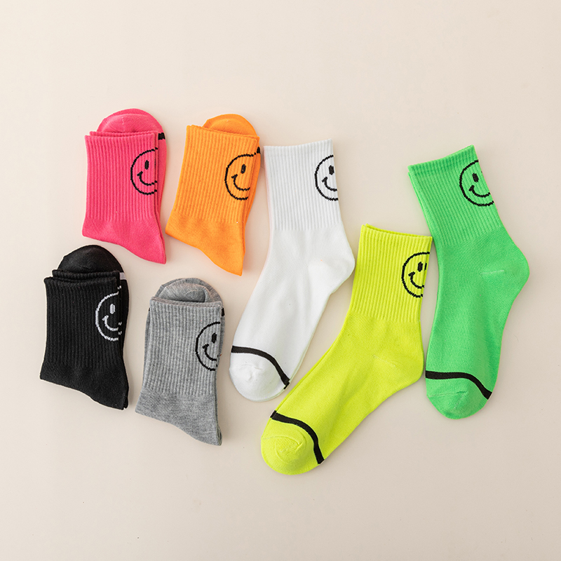 7-Pair Pack Happy Sock Collection - Soft & Comfortable Footwear Essentials