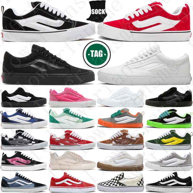 Free Shipping Designer vanse van knu skool vanes sneakers Shoes chaussure for mens womens men trainers scarpe Plate-forme casual luxury top