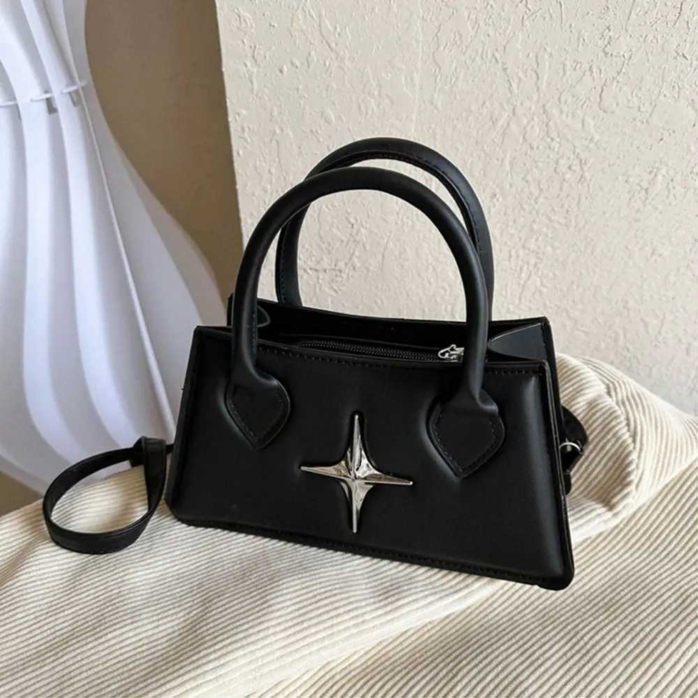 Quadrangular Star Design Shoulder Bag PU Leather Cross Body Bag Mini Strap Bag Womens HandbagXJ250227